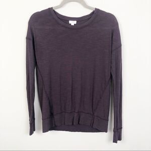 Vince | Plum Long Sleeve Top